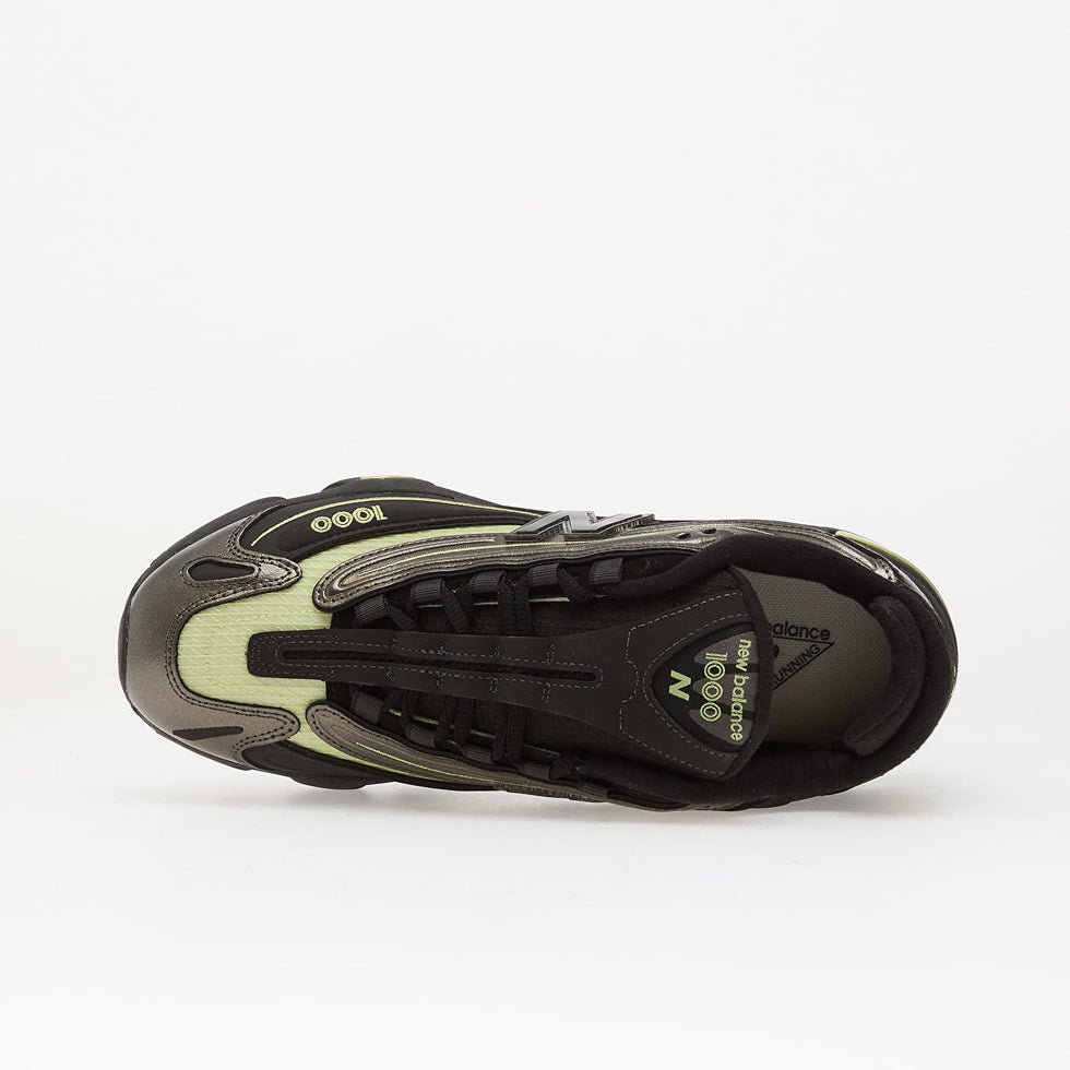 LAB550 - 1000 Black Metallic/ Dry Lime Ykk