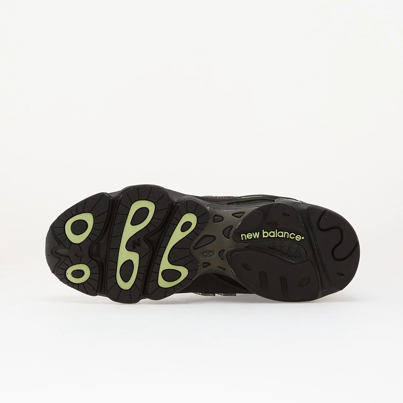 LAB550 - 1000 Black Metallic/ Dry Lime Ykk